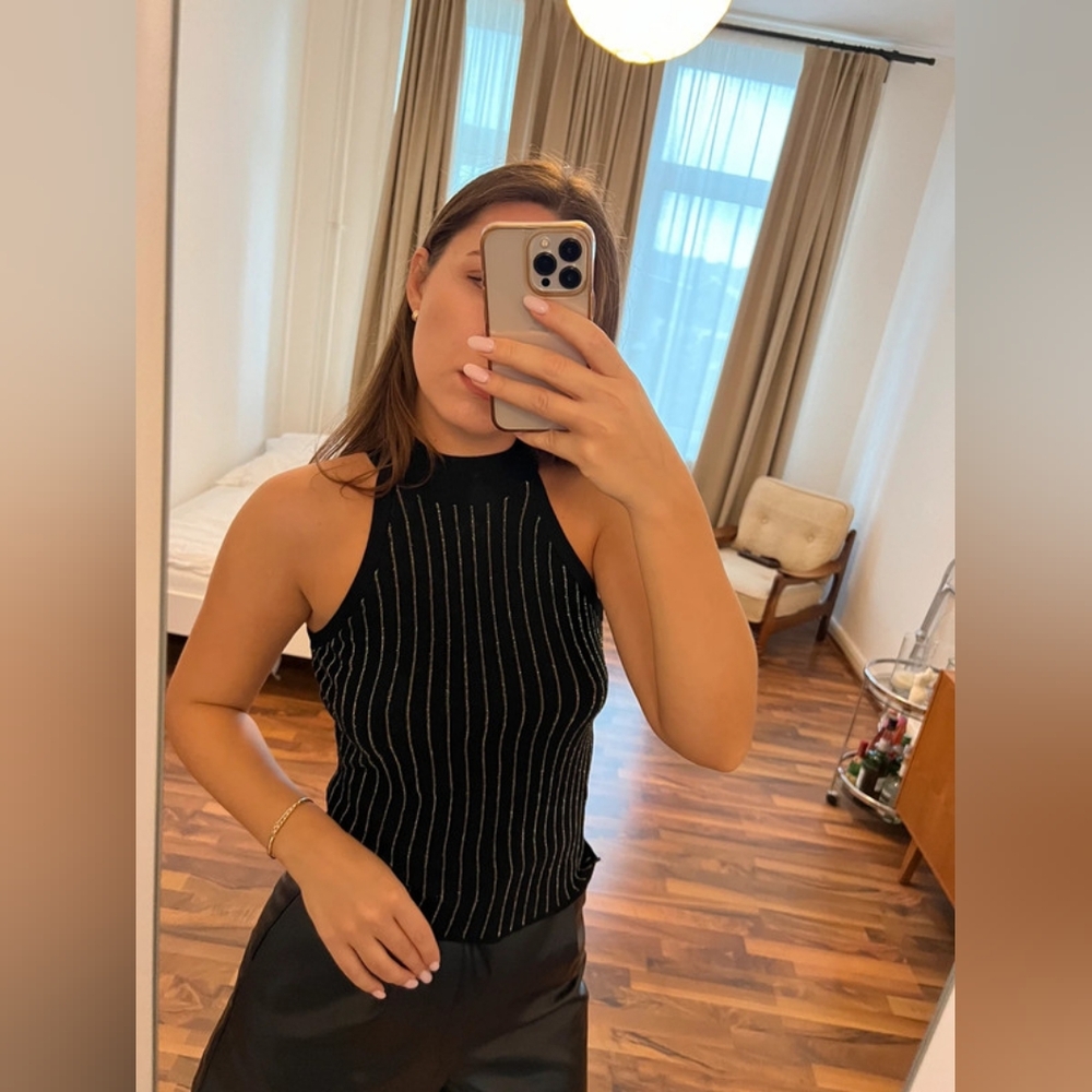 Bershka Black Mini Dress, Size S